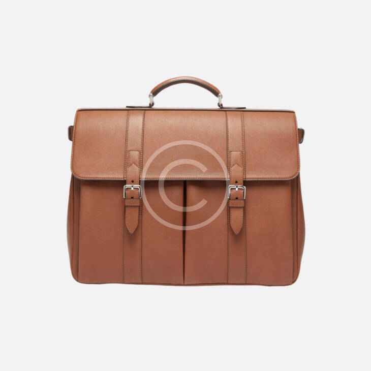 Leather briefcase